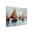 thumbnail image 2 of Ethan Harper 'Sunset Harbor I' Canvas Art, 2 of 3