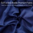 thumbnail image 2 of Solid Color Microfiber Bedding Set – Luxuriously Soft, Durable & Breathable, All Season Comforter/Duvet Cover Set with Zipper Closure & Corner Ties, 2 of 5