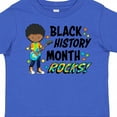 thumbnail image 4 of Inktastic Black History Month Rocks- Boy with Guitar Boys or Girls Toddler T-Shirt, 4 of 5