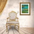 thumbnail image 3 of Loreth, Lanie 19x24 Gold Ornate Wood Framed with Double Matting Museum Art Print Titled - Pond of Color, 3 of 4