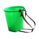 thumbnail image 3 of Cesta trasera con correas para los hombros, porta verduras, cesta multiusos para frutas Verde, 3 of 9