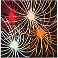 thumbnail image 5 of SAFAVIEH Soho Keller Fire Works Wool Area Rug, Black/Multi, 5' x 8', 5 of 7