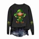 thumbnail image 5 of RKSTN Women's St Patrick's Day Sweatshirt Plus Size Crewneck Irish Gift St Patricks Luckys Shamrocks Graphic Print Hoodless Sweatshirts Top Womens Casual Round Neck Loose Fits Long Sleeve T Shirts, 5 of 5