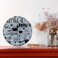 thumbnail image 6 of Eveokoki Rustic Kitchen Wall Clock Wooden Office Coffee Decor Wall Clocks 10 inches Silent Clocks for Kitchen/Office/Coffee Corner Coffee Bar Decoration, 6 of 8