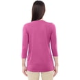 thumbnail image 3 of Devon & Jones Ladies' Perfect Fitâ„¢ Bracelet-Length V-Neck Top, 3 of 3