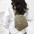 thumbnail image 6 of Women's Small PU Leather Backpack Purse, Convertible Sling Shoulder Bag, Fashion Multiway Ladies Bag, 6 of 10