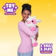 thumbnail image 4 of Hug a Lumps Clover the Cow by ZURU - Medium 3.3lbs Cuddly Squishy Weighted Plush Toy for All Ages, 4 of 9