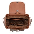 thumbnail image 6 of Wrangler Backpack Purse for Women Men Floral Tooled Designer Travel Bags, Brown, 6 of 8