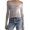 Grey, variant on YFELWZ Women's Plus Size Elegant Sexy Year's Eve Outfit Sequins Top Modern Casual With Glitter Glitter Shirt Glitter Tops Fall Winter S Long Sleeve Tunic Festive Blouses Green S