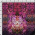 thumbnail image 1 of Soimoi Satin Silk Fabric Floral & Panel Decor Fabric Printed Yard 42 Inch Wide, 1 of 1