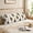 Bigfoot and Paw Print White Pattern, variant on Bigfoot and Silhouette White Pattern Long Throw Pillow Cover, Throw Body Pillow Case with Hidden Zipper, Wrinkle Resistant Gifts for Home Camping Car, 59'' X 19.7''