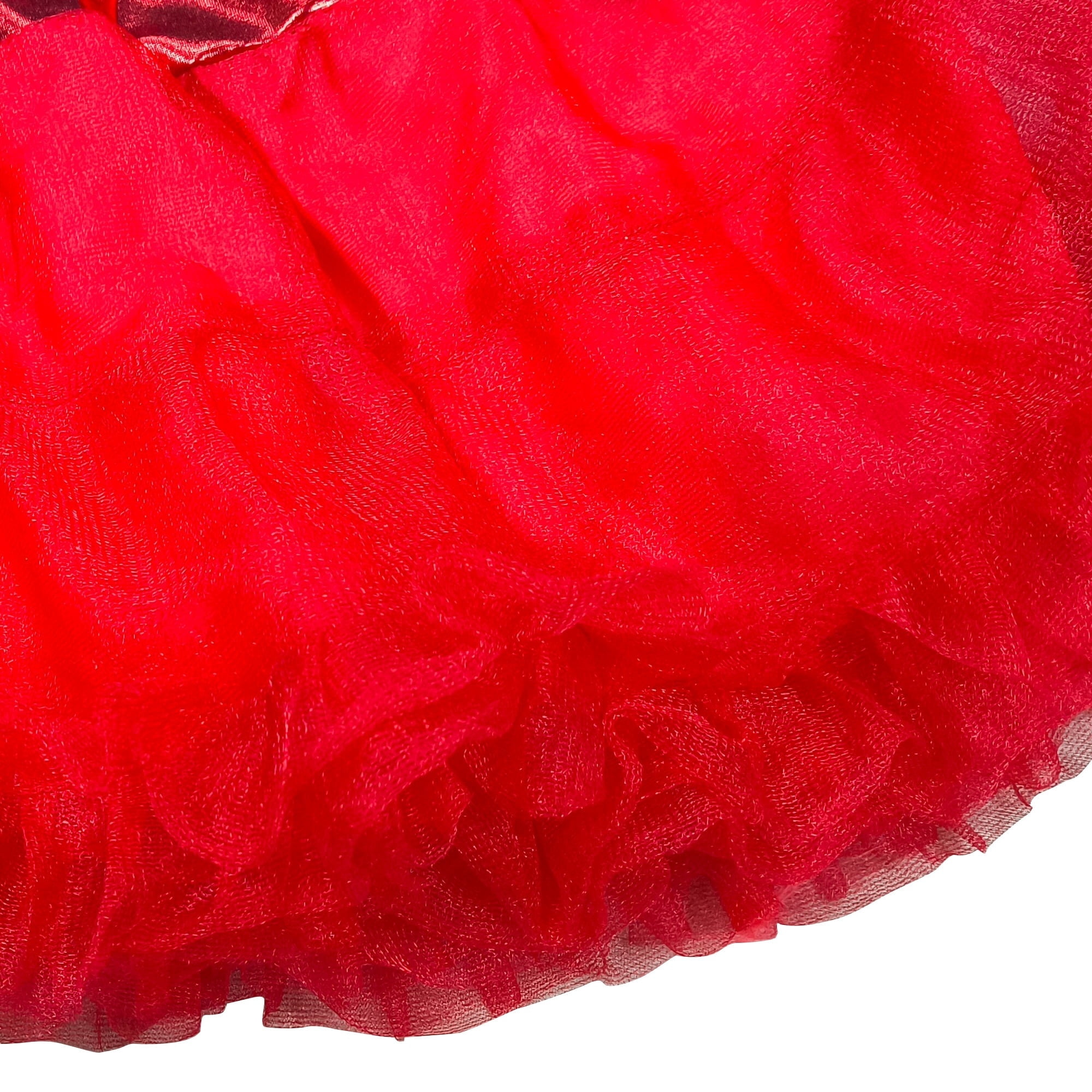 Petticoat Costume Accessory for Adults, Red, S/M, Halloween by Way To Celebrate