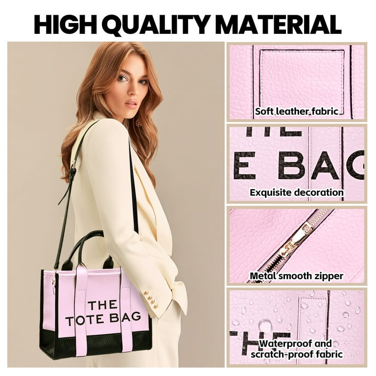 Large tote bags for school with zipper deals