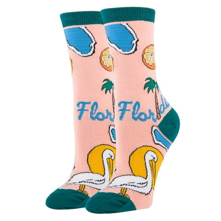

Oooh Yeah Funny Women s Novelty Crew Socks Crazy Cool Fashion Socks Sunny State