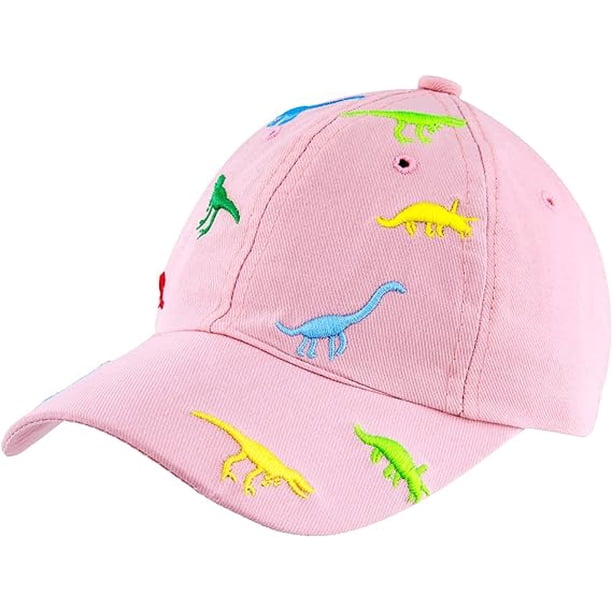 Gorra de béisbol para niños pequeños, de verano, con protección solar, diseño de dinosaurio, para niños de 1 a 3 años