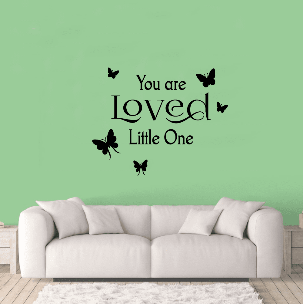 Design with Vinyl Be Your Own Kind Of Beautiful Picture Art Peel & Stick Sticker Vinyl Wall Decal Size: 20x20 Color: White White Kids Girls Bedroom 