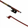 thumbnail image 2 of Forté Plus Brazilwood Cello Bow - Octagonal Stick, Fully-mounted Ebony Frog and Authentic Hoursehair (4/4), 2 of 4