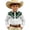 AA~White14, variant on Hiijoy Boys Long Sleeve Western Shirt Cowboy Style Top Casual Button Up Shirt, Sizes 4-5