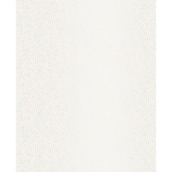 Decorline Ostinato White Geometric Wallpaper, 20.5-in by 33-ft, 56.4 sq. ft