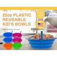 thumbnail image 2 of Juego de cuencos Arrow Home Products Sip-A-Bowl, 650 ml, paquete de 6, para niños, 2 of 8