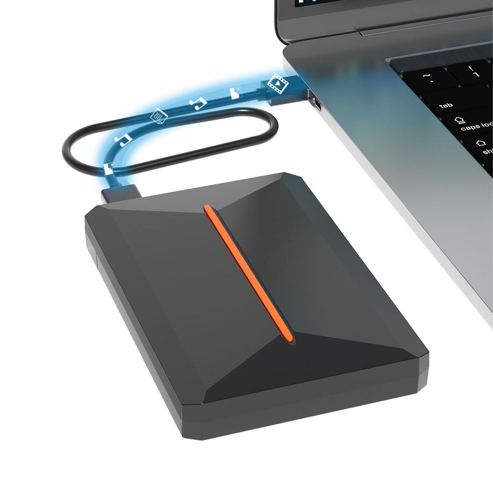 USB3.0 To  SSD Enclosure, Multiple  External Hard Drive Enclosure Support Hot Swap 2.5inch  for  I II III HDDs SSDs