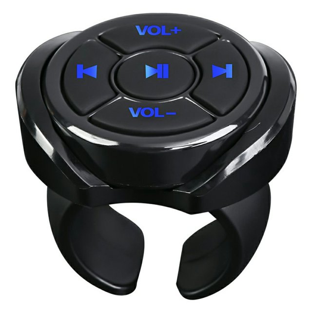 Clearance Sale Wireless Media Button Remote Controller Car Motorcycle Bike Steering Wheel MP3 Music Play For Phone Tablet