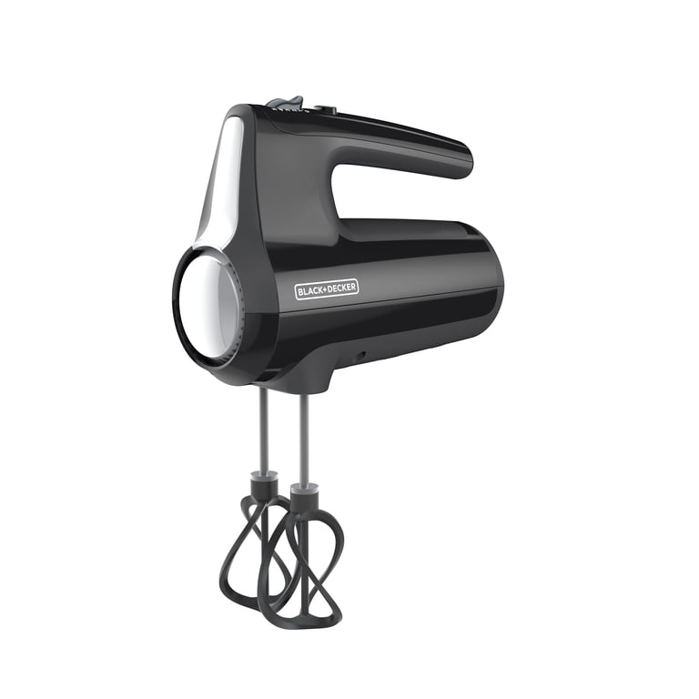 BLACK+DECKER Helix Performance 5-Speed Hand Mixer, Black photo 1