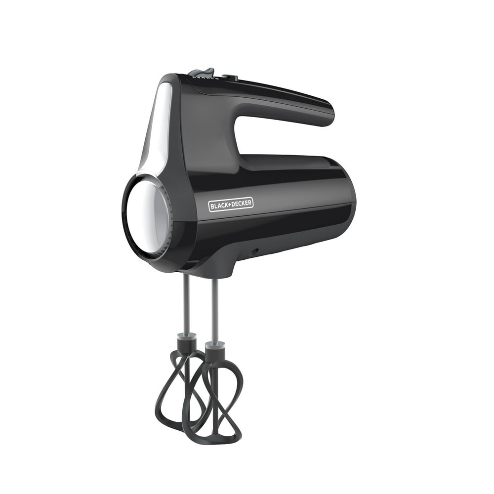 BLACK+DECKER Helix Performance Premium Hand Mixer, 5Speed Mixer, Black