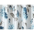 thumbnail image 2 of Mainstays Modern Floral Warwick Curtain Panel, set of 2, 2 of 2
