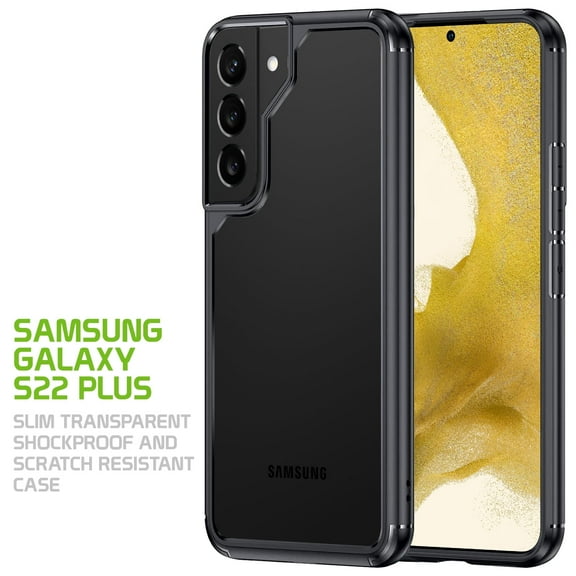 Cellet Slim Transparent Shockproof and Scratch Resistant Case for Samsung Galaxy S22 , S22 Plus  – Clear
