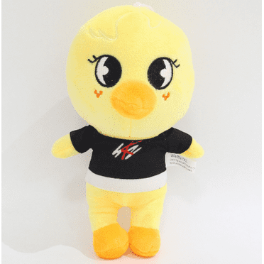 Cute Stray Kids Plush Toy Funny Stuffed Animal with T-Shirt Skzoo Fan Meeting Doll (Bbokari)