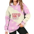 thumbnail image 2 of Bjutir Valentines Day Women Tops 2024 Fashion Sweatshirt Printed Round Neck Long Sleeved Casual Hoodie, 2 of 5