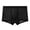 Black, variant on HOMBOM Men's Underpants Mid Rise Elastic Waist Mesh Activewear Regular