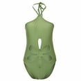 thumbnail image 2 of Vedolay Plus Size Swimsuit Women's One Piece Swimsuits Shirred Tank Swimwear Vintage Tummy Control Bathing Suits,Green XL, 2 of 5