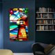 thumbnail image 4 of Pintura de diamante 5D DIY Taladro redondo completo Faro Vidrieras Decoración para el hogar JShteea El nuevo, 4 of 9