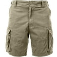thumbnail image 1 of Rothco Vintage Cargo Shorts Khaki - X-Large, 1 of 2