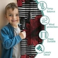 thumbnail image 3 of Blackout Kids Curtains,Pioneer Flower Floral Print Pattern Childrens Insulated Curtains Set Of 2,Bedroom Essentials,Toddler Room Decor 42"x63", 3 of 5