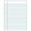 TOPS, TOP7525, Glue - Top Wide Ruled Legal Pads - Letter, 12 / Dozen