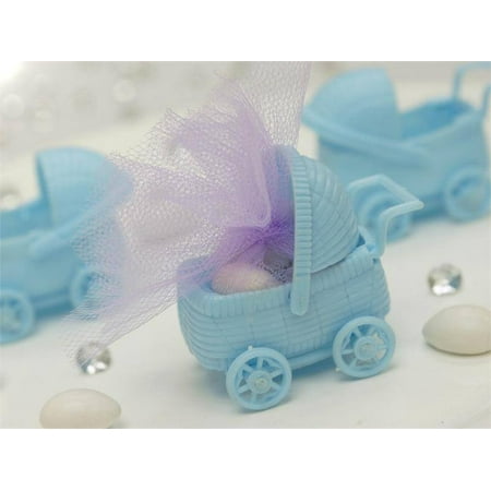 - BalsaCircle 12 pcs Plastic Carriage Baby Shower - DIY Favors Party Decorations Crafts Supplies