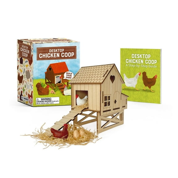 Rp Minis Desktop Chicken COOP: Build Your Own!, (Paperback)
