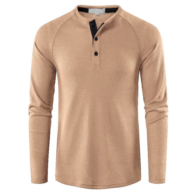 Blusas y camisas de manga larga con cuello redondo para hombre Blusa básica de manga larga con músculos musculosos Camiseta Blusas de manga larga con cuello redondo Camisas Blusa para hombre