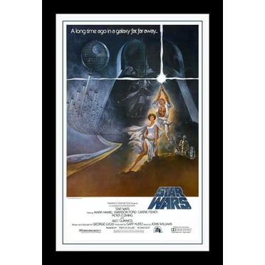 STAR WARS: A HEW HOPE - 11x17 Framed Movie Poster
