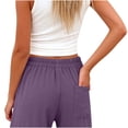 thumbnail image 4 of Gunia Womens Wide Leg Pants Palazzo Casual Comfortable Relaxed Fit Summer Flowy Pants, 4 of 6