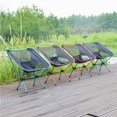 thumbnail image 4 of Soidarity Silla de malla plegable para exteriores, marco de aleación de aluminio, Camping, pesca, Picnic, silla plegable portátil carpas cielo azul Soidarity OD000060-04B, 4 of 6