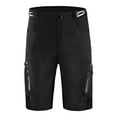 thumbnail image 1 of Pantalones cortos de ciclismo Zulema para hombre medio holgados deportivos, 1 of 8