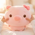 thumbnail image 4 of Pig Plush Doll, Soft Stuffed Animal Plush Toy For Kids Toddlers, 1 Pack Cute Pink Pig Plush Figure For Birthday Gift Home Decor, 4 of 5