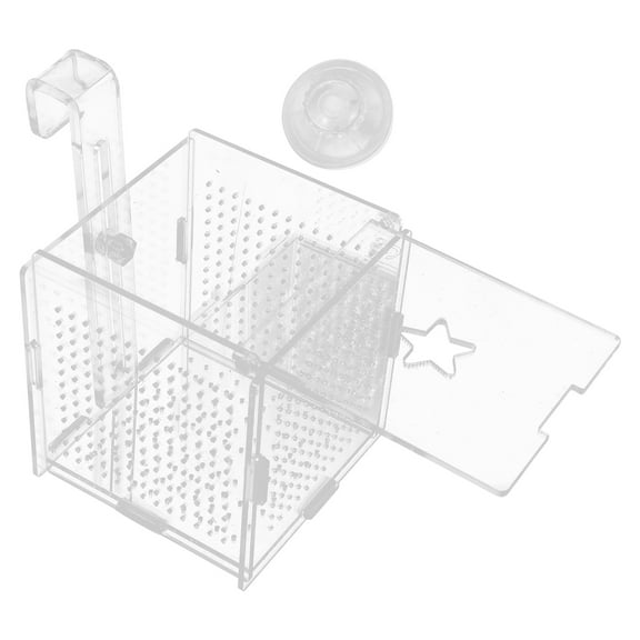 Unbranded Small Fish Cage Net Betta Tank Separator Box Aquarium Isolate Baby Fish