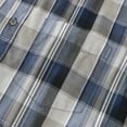 thumbnail image 3 of Dubinik®Mens Shirts Long Sleeve Shirts For Men Casual Button Down Vintage Plaid Pocket Soft Mens Button Up Shirts Long Sleeve, 3 of 6