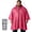 Pink, variant on Plus Size Adult Rain Poncho with Hood and Zipper, Poncho Para Lluvia, Tactical Ponchos Adult For Camping, Hiking