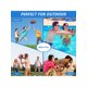 thumbnail image 2 of Jasonwell Pool Beach Water Football - 2 Pack Waterproof Football Strong Grip Fun Water Toys Games for Swimming Pool Beach Lake Park Backyard Outdoor P, 2 of 5